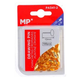 Pinezki złote 100szt MP