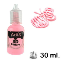 Farba Konturówka 3D jasno różowa ARTIX
