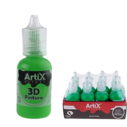 Farba Konturówka 3D zielona ARTIX