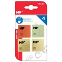 Gumki do ścierania 4szt pastel MP