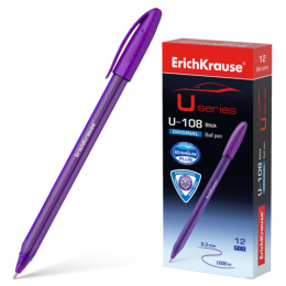 Długopis U-108 Stick Ultra Glide fioletowy (12) 53740