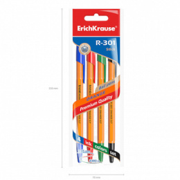 Długopis R-301 Stick Orange 0,7 4kol 44594