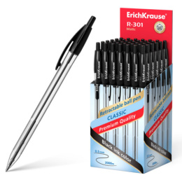Długopis R-301 Matic 1,0 czarny (50) 38510