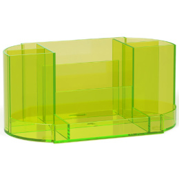 Organizer na biurko Victoria Neon żółty 52879
