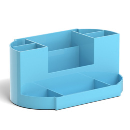 Organizer na biurko Victoria Pastel niebieski 51482