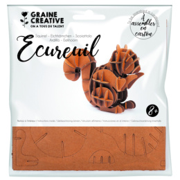 Puzzle 3D z kartonu WIEWIÓRKA 650962