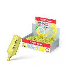 Zakreślacz Visioline Mini Spring żółty (10) 48786